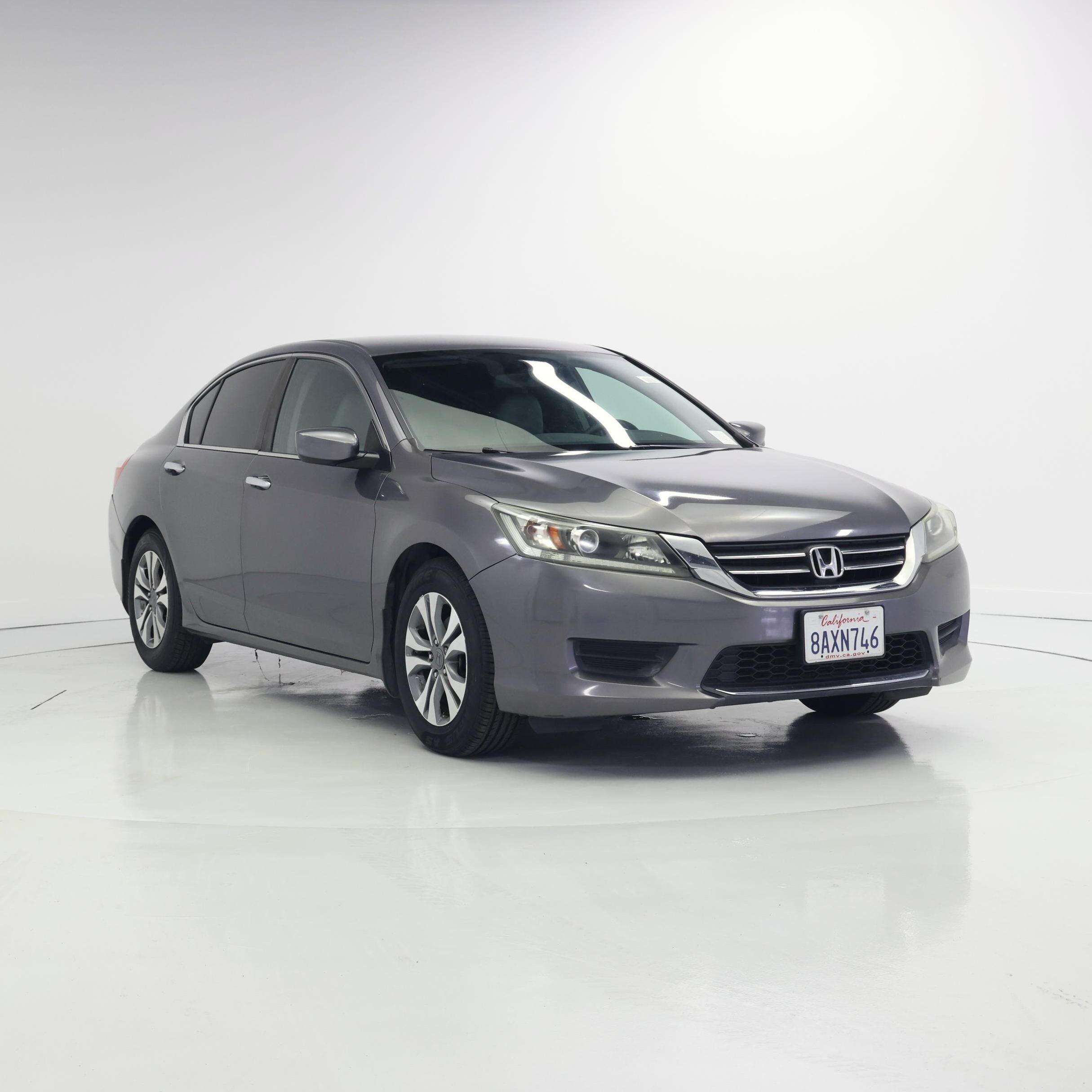 Silver 2014 Honda Accord Sedan Front-Wheel Drive Automatic