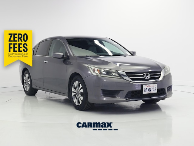Silver 2014 Honda Accord Sedan Front-Wheel Drive Automatic