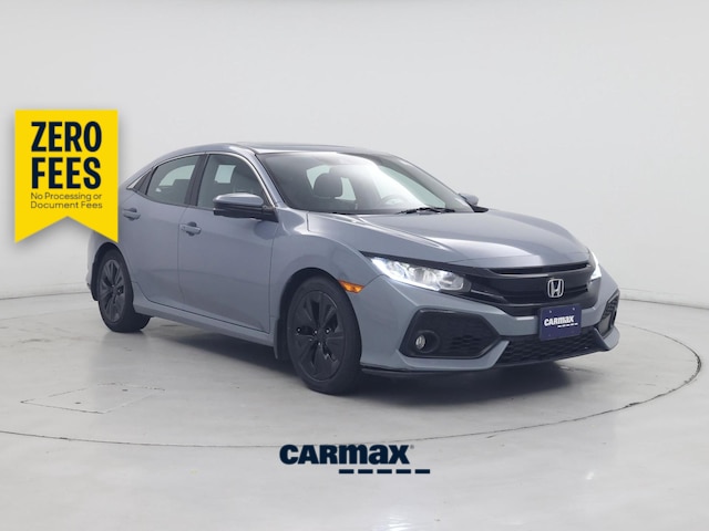 Gray 2017 Honda Civic Hatchback Hatchback Front-Wheel Drive Automatic