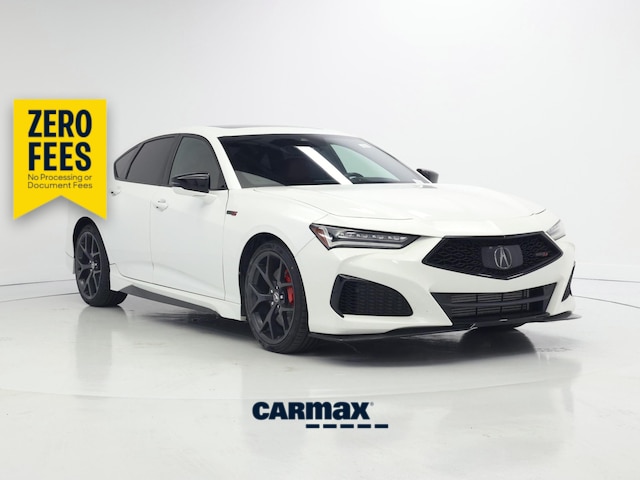 White 2023 Acura TLX Sedan All-Wheel Drive Automatic