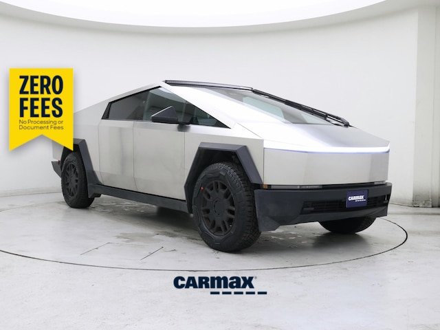 Gray 2024 Tesla Cybertruck Pickup Truck All-Wheel Drive Automatic
