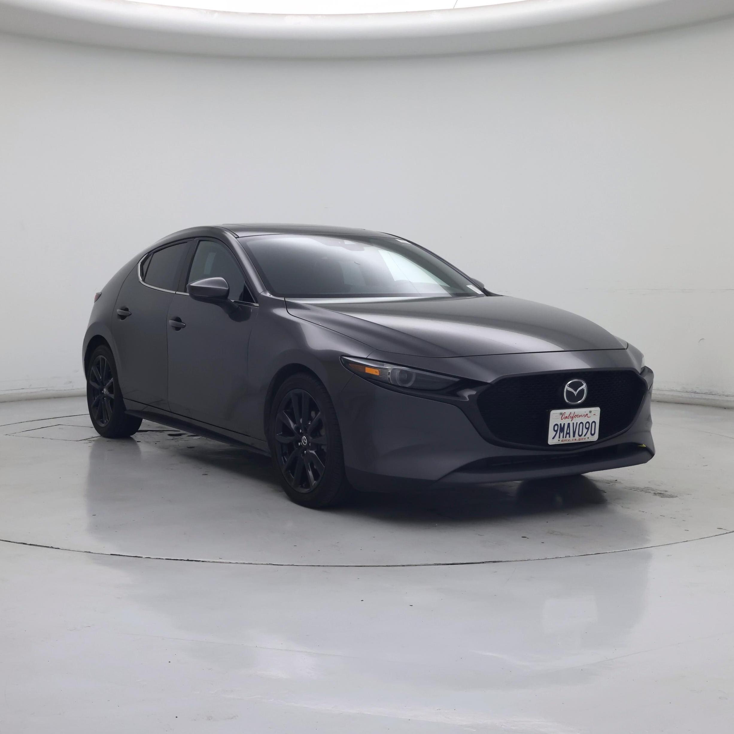 Gray 2022 Mazda MAZDA3 Hatchback Front-Wheel Drive Manual