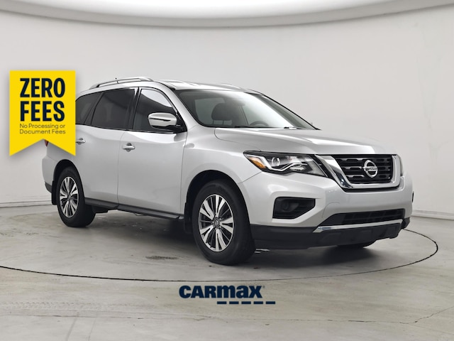 Silver 2018 Nissan Pathfinder SUV / Crossover Front-Wheel Drive Automatic