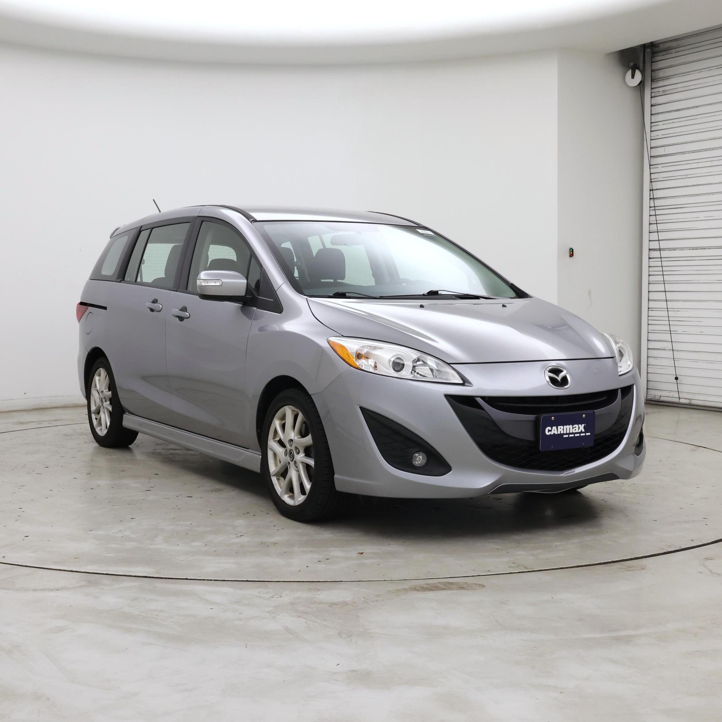 Silver 2014 Mazda MAZDA5 Minivan Front-Wheel Drive Automatic