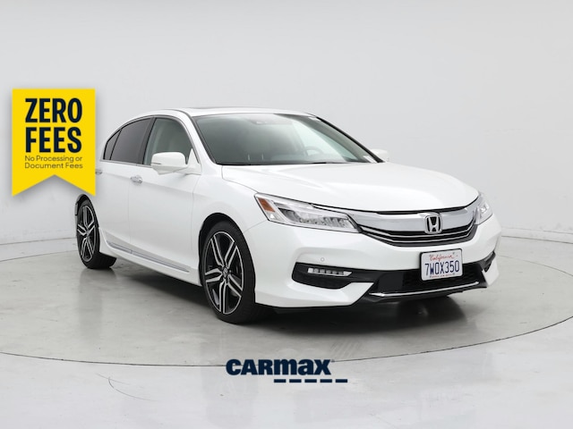 White 2017 Honda Accord Sedan Automatic