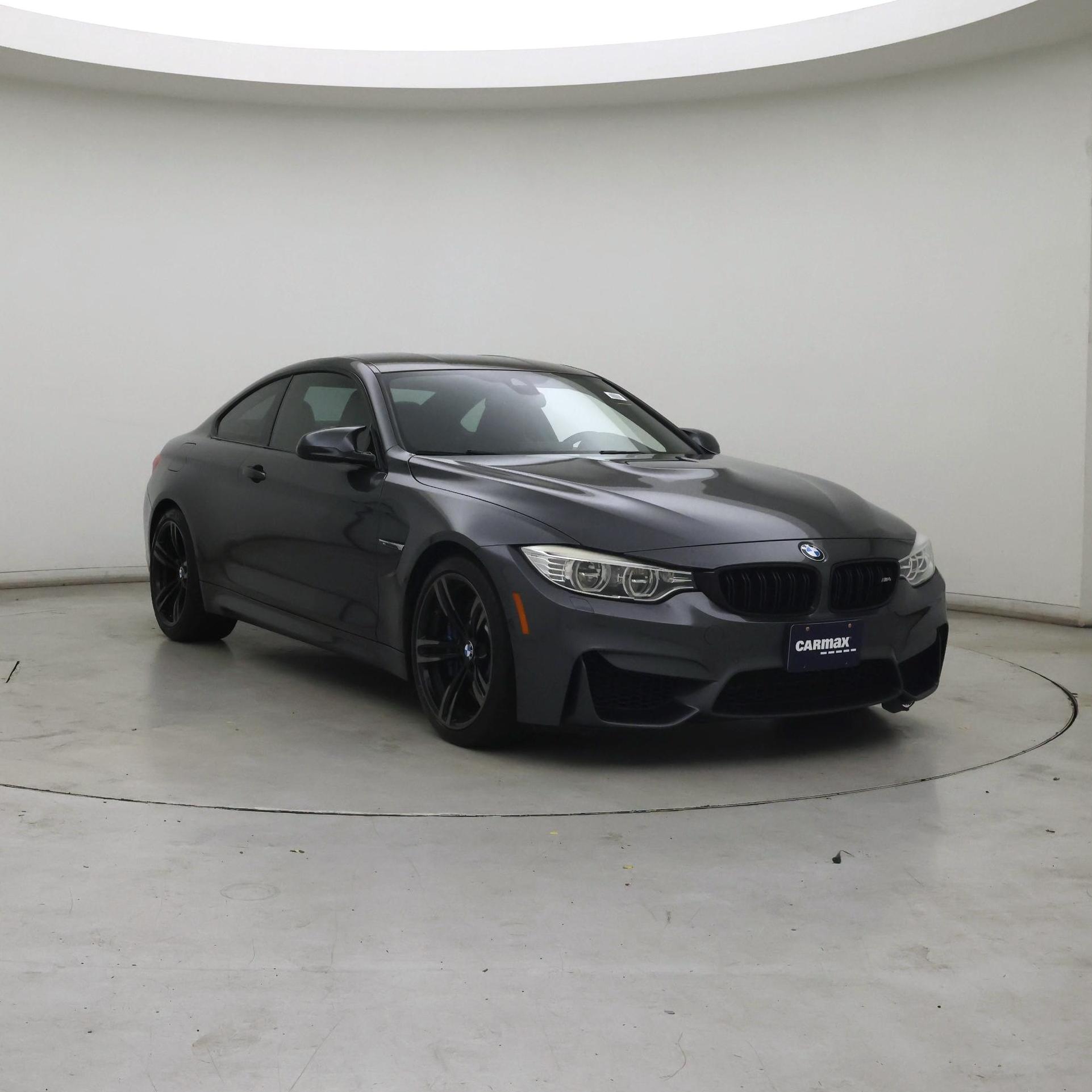 Gray 2015 BMW M4 Coupe Rear-Wheel Drive Automatic