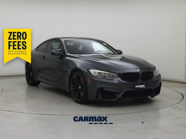 Gray 2015 BMW M4 Coupe Rear-Wheel Drive Automatic