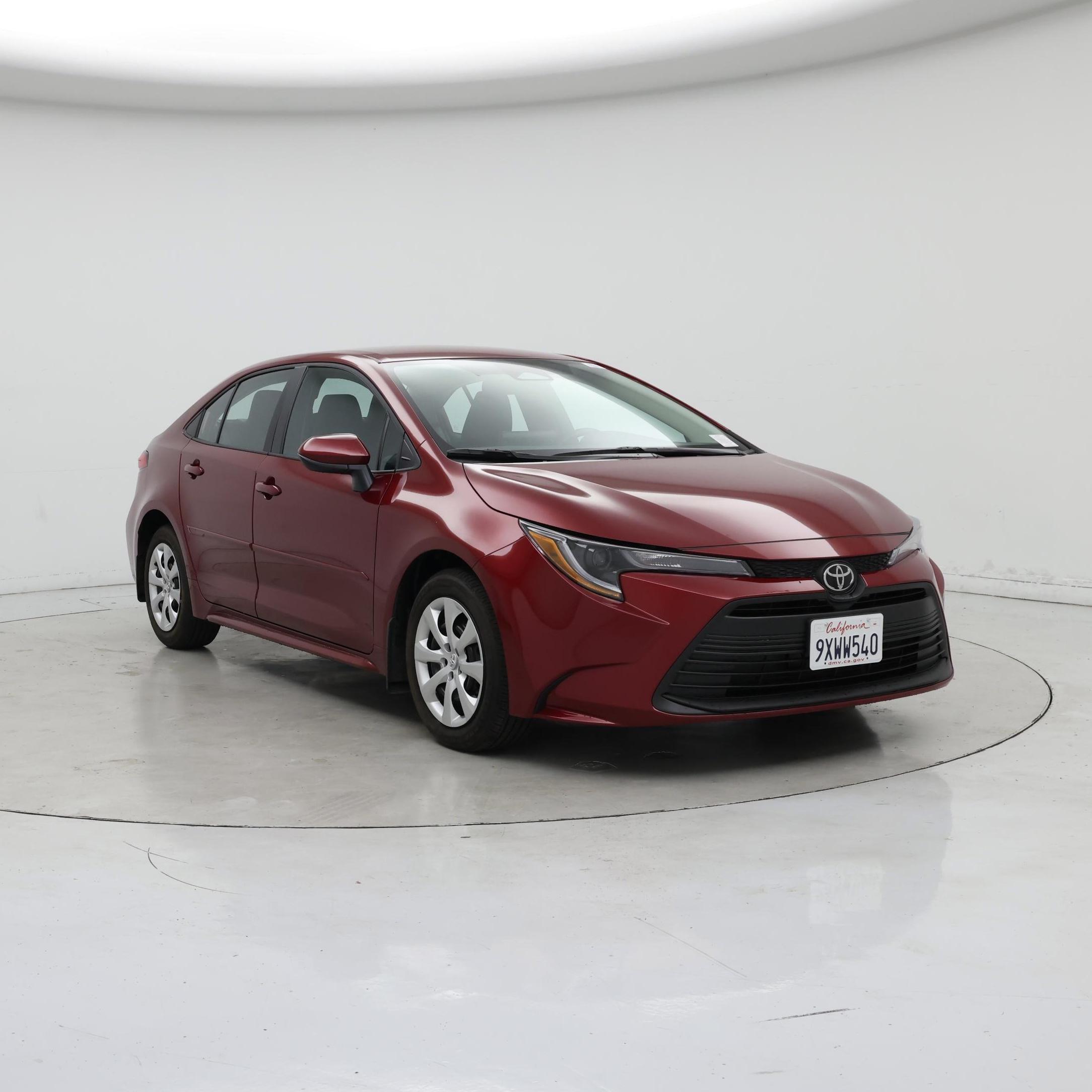 Red 2026 Toyota Corolla Sedan Front-Wheel Drive Automatic