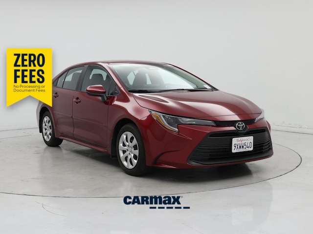 Red 2026 Toyota Corolla Sedan Front-Wheel Drive Automatic