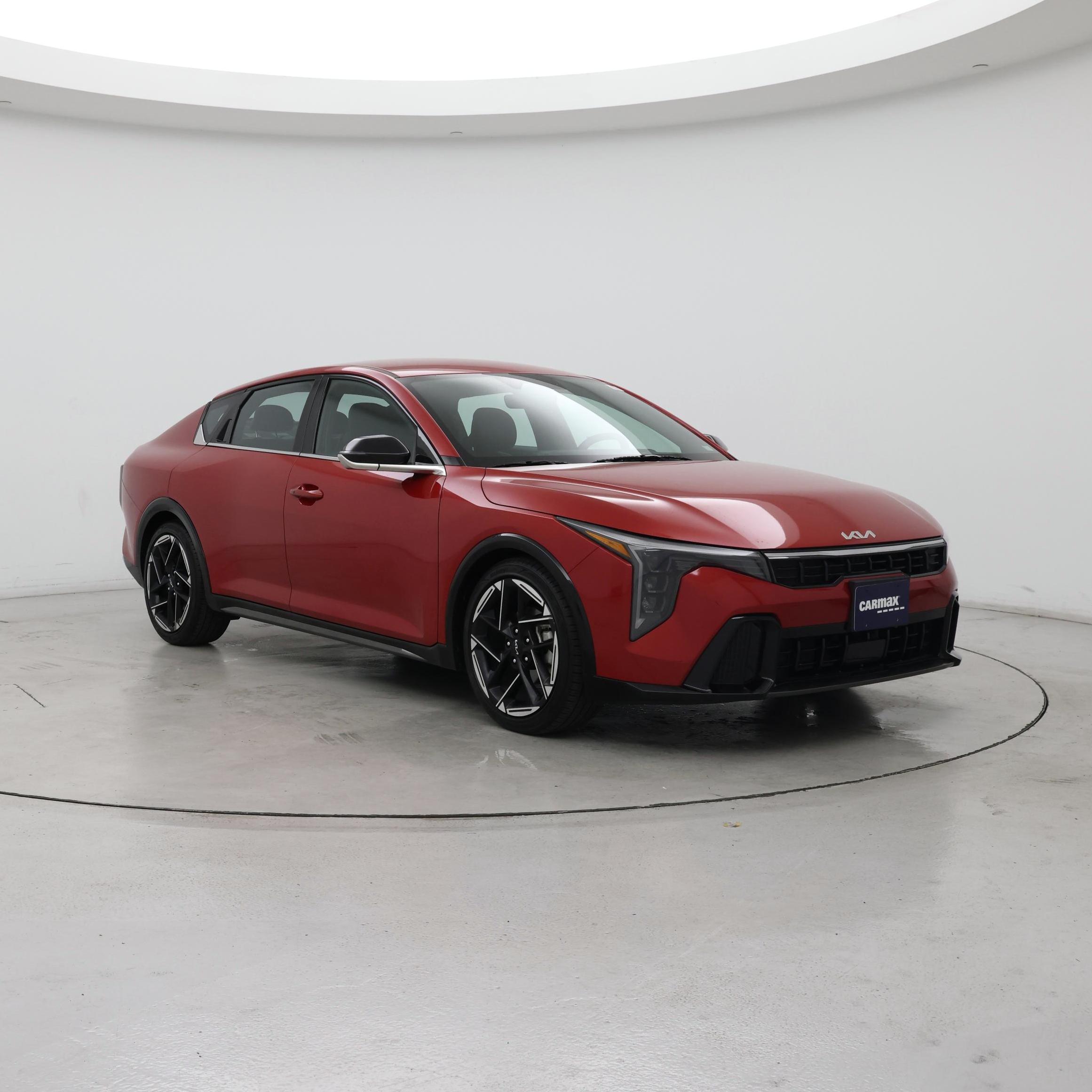 Red 2025 Kia K4 Sedan Front-Wheel Drive Automatic