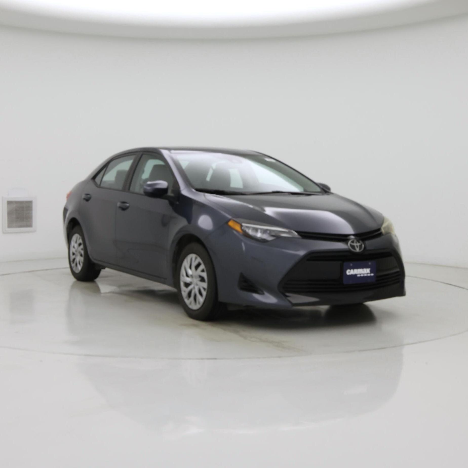 Gray 2018 Toyota Corolla Sedan Front-Wheel Drive Automatic