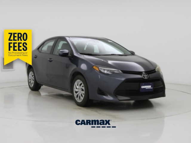 Gray 2018 Toyota Corolla Sedan Front-Wheel Drive Automatic