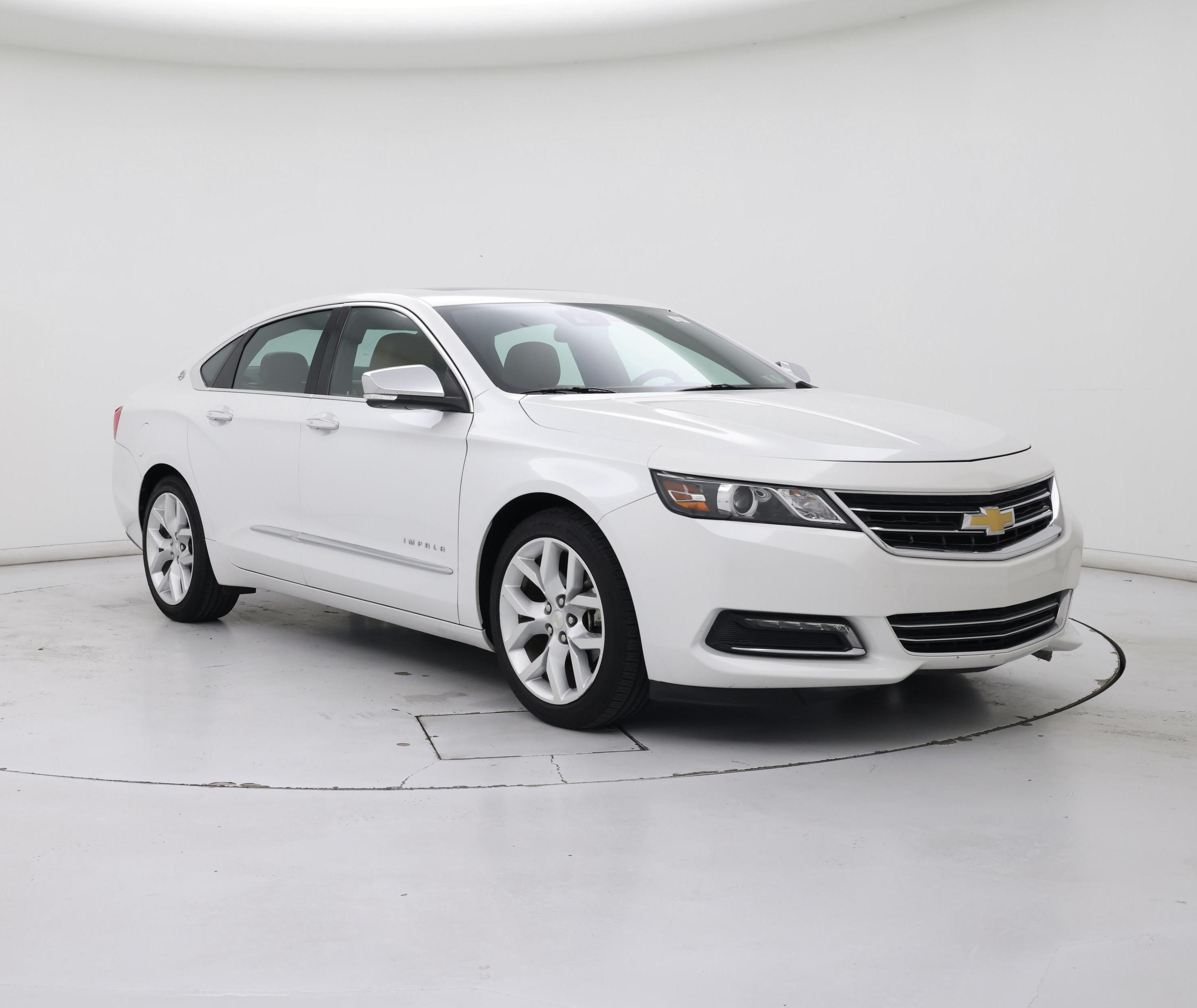 White 2015 Chevrolet Impala Sedan Front-Wheel Drive Automatic