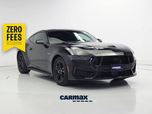 Black 2025 Ford Mustang Coupe Rear-Wheel Drive Automatic