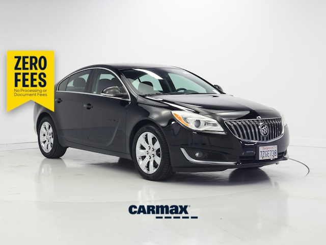 Black 2016 Buick Regal Sedan Front-Wheel Drive Automatic