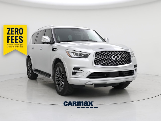 Silver 2023 INFINITI QX80 SUV / Crossover All-Wheel Drive Automatic