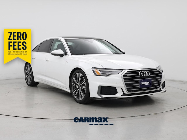 White 2019 Audi A6 Sedan All-Wheel Drive Automatic