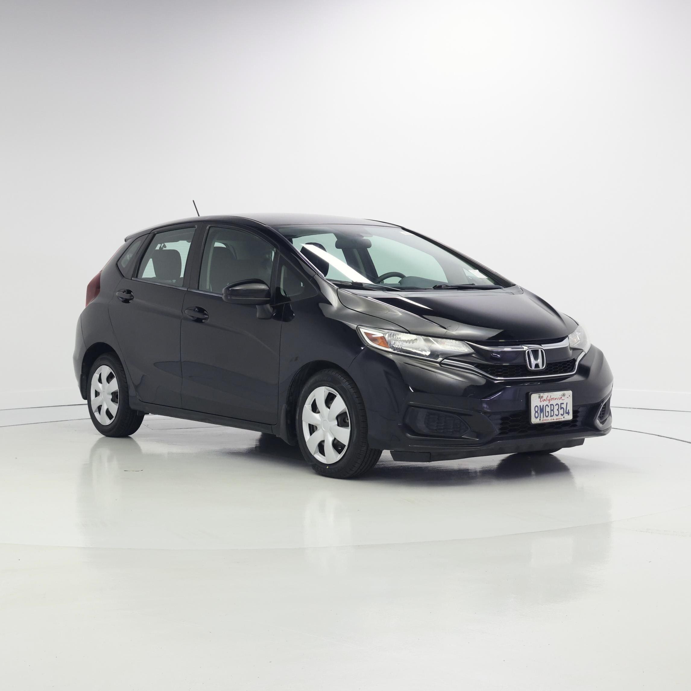 Black 2019 Honda Fit Hatchback Front-Wheel Drive Automatic