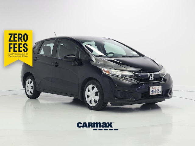 Black 2019 Honda Fit Hatchback Front-Wheel Drive Automatic