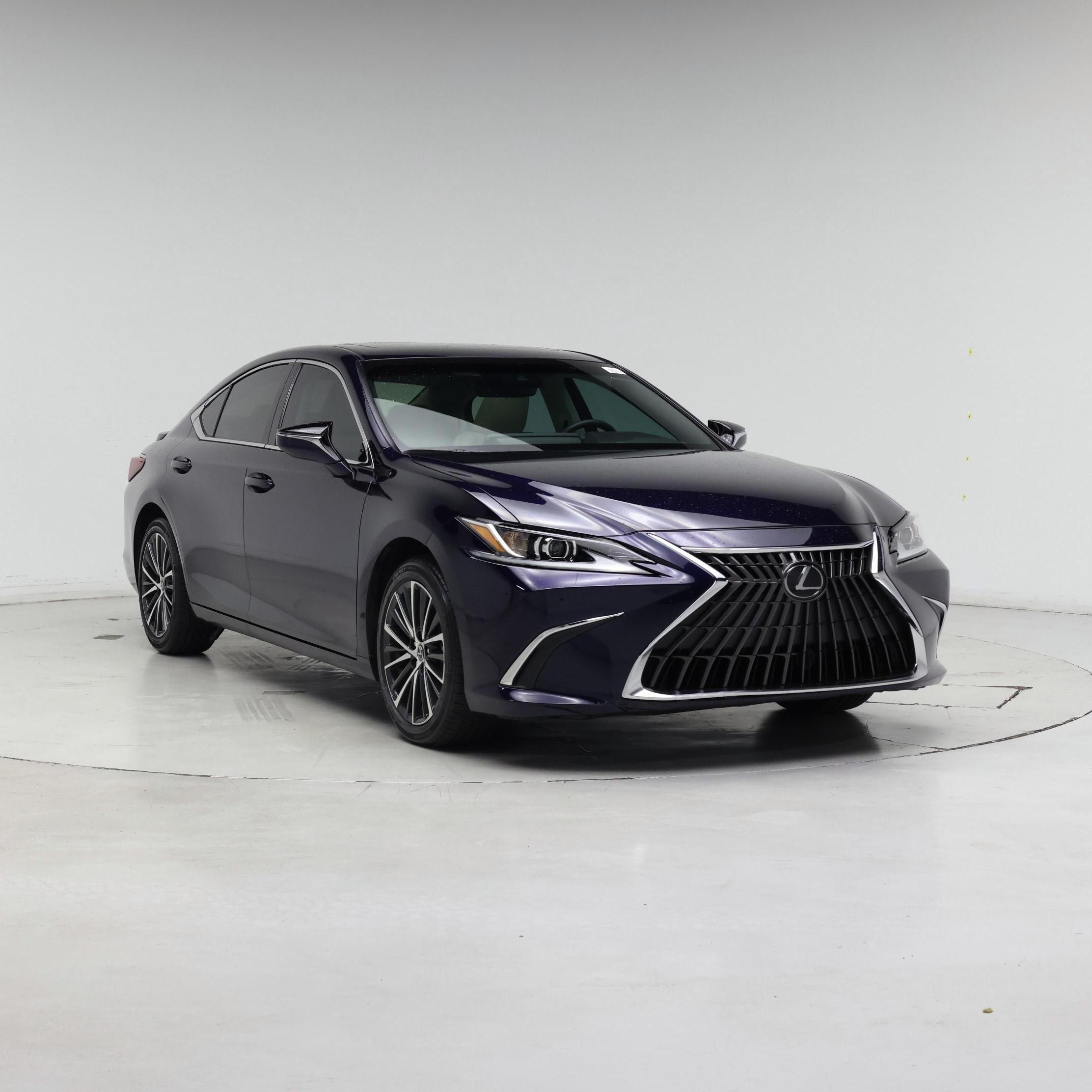 Blue 2025 Lexus ES Hybrid Sedan Front-Wheel Drive Automatic