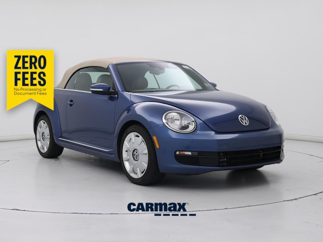 Blue 2016 Volkswagen Beetle Convertible Front-Wheel Drive Automatic
