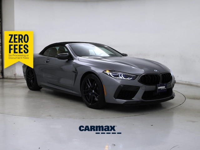 Gray 2024 BMW M8 Convertible All-Wheel Drive Automatic