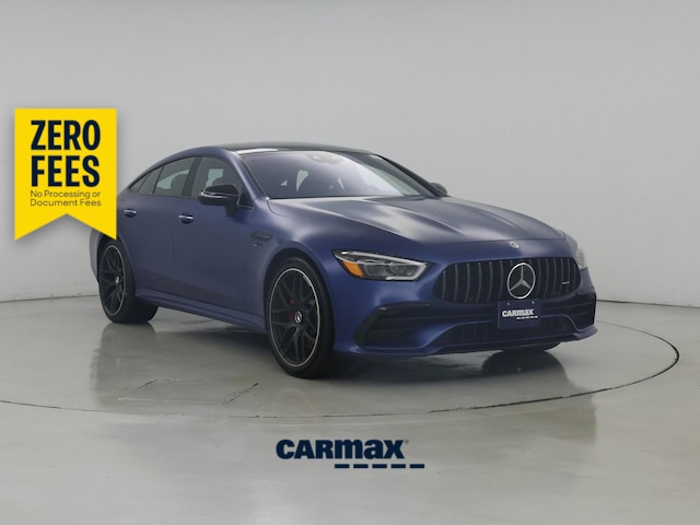Blue 2022 Mercedes-Benz AMG GT Coupe All-Wheel Drive Automatic