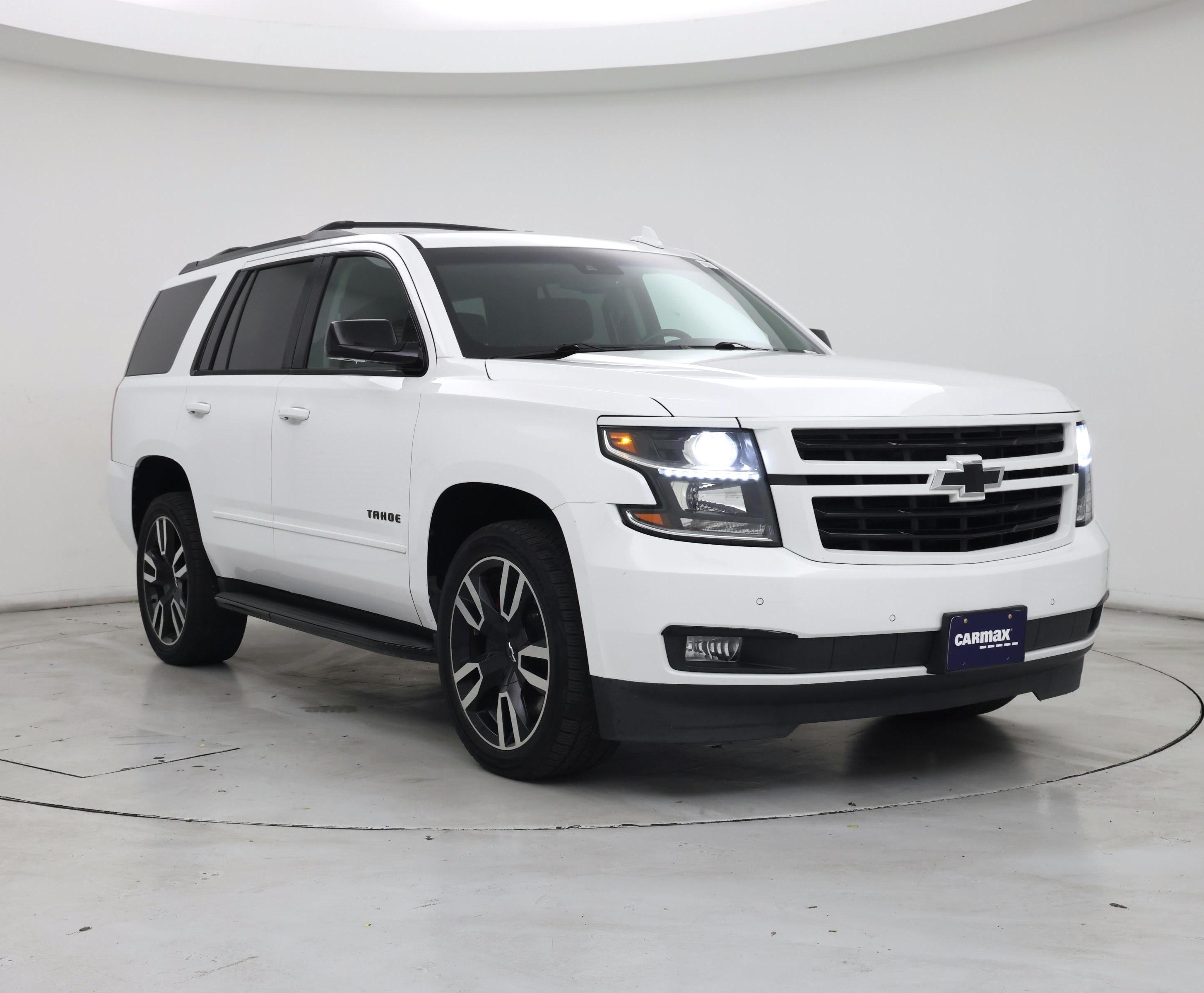 White 2018 Chevrolet Tahoe SUV / Crossover Four-Wheel Drive Automatic