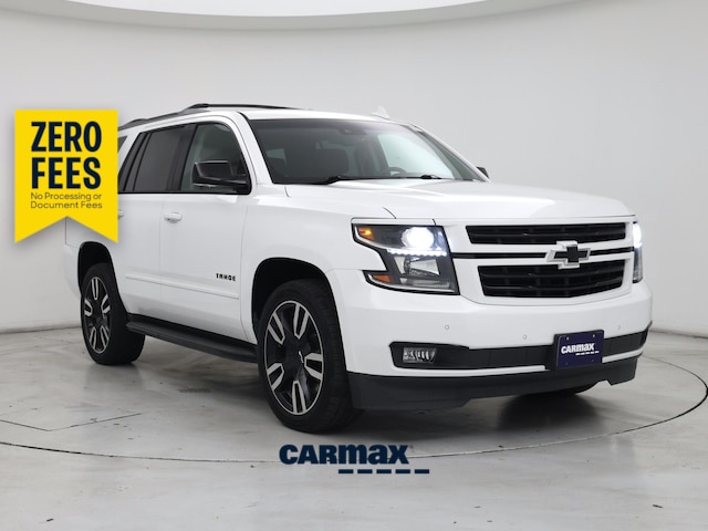 White 2018 Chevrolet Tahoe SUV / Crossover Four-Wheel Drive Automatic