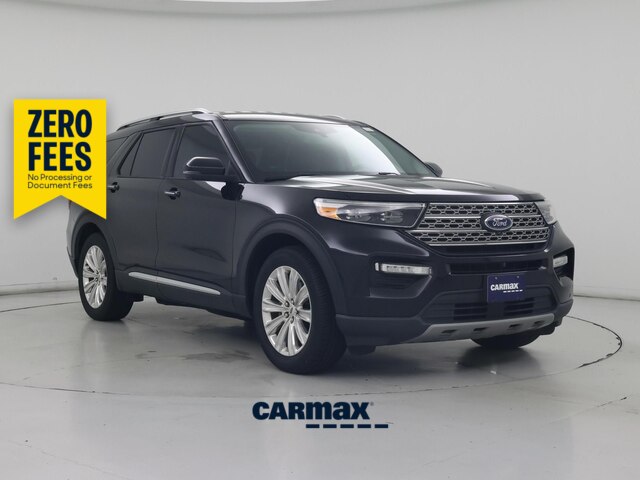Black 2021 Ford Explorer SUV / Crossover Rear-Wheel Drive Automatic
