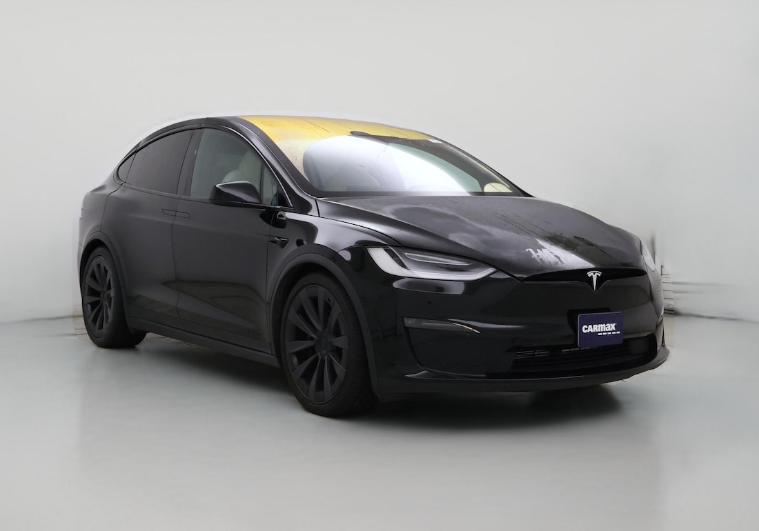 2022 Tesla Model X Long Range in Black — CarMax photo
