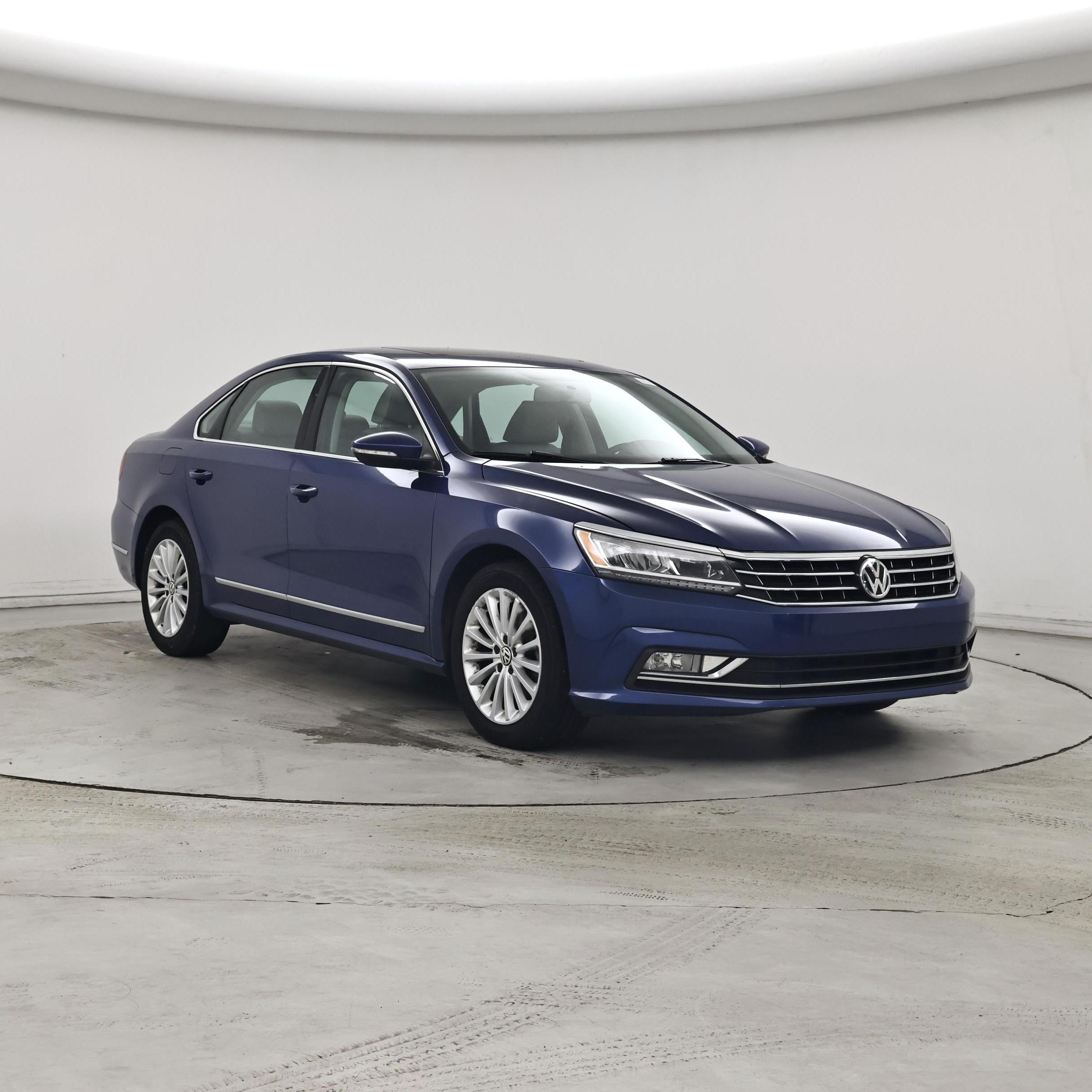 Blue 2016 Volkswagen Passat Sedan Front-Wheel Drive Automatic