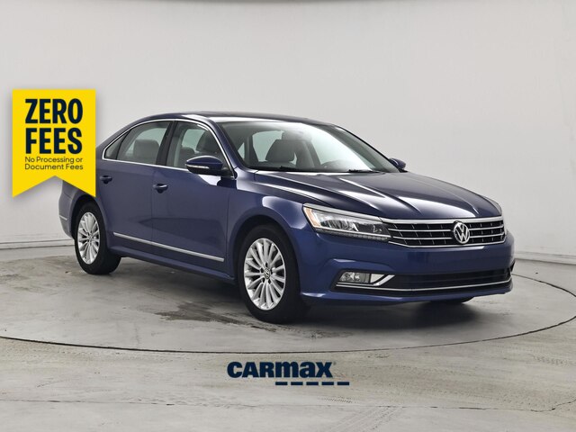 Blue 2016 Volkswagen Passat Sedan Front-Wheel Drive Automatic