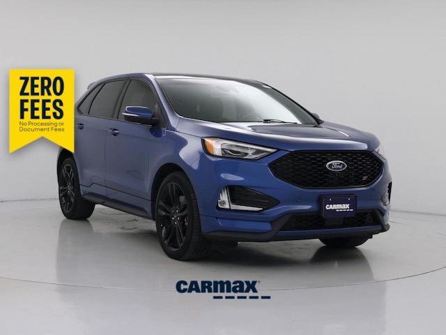 Blue 2020 Ford Edge SUV / Crossover All-Wheel Drive Automatic
