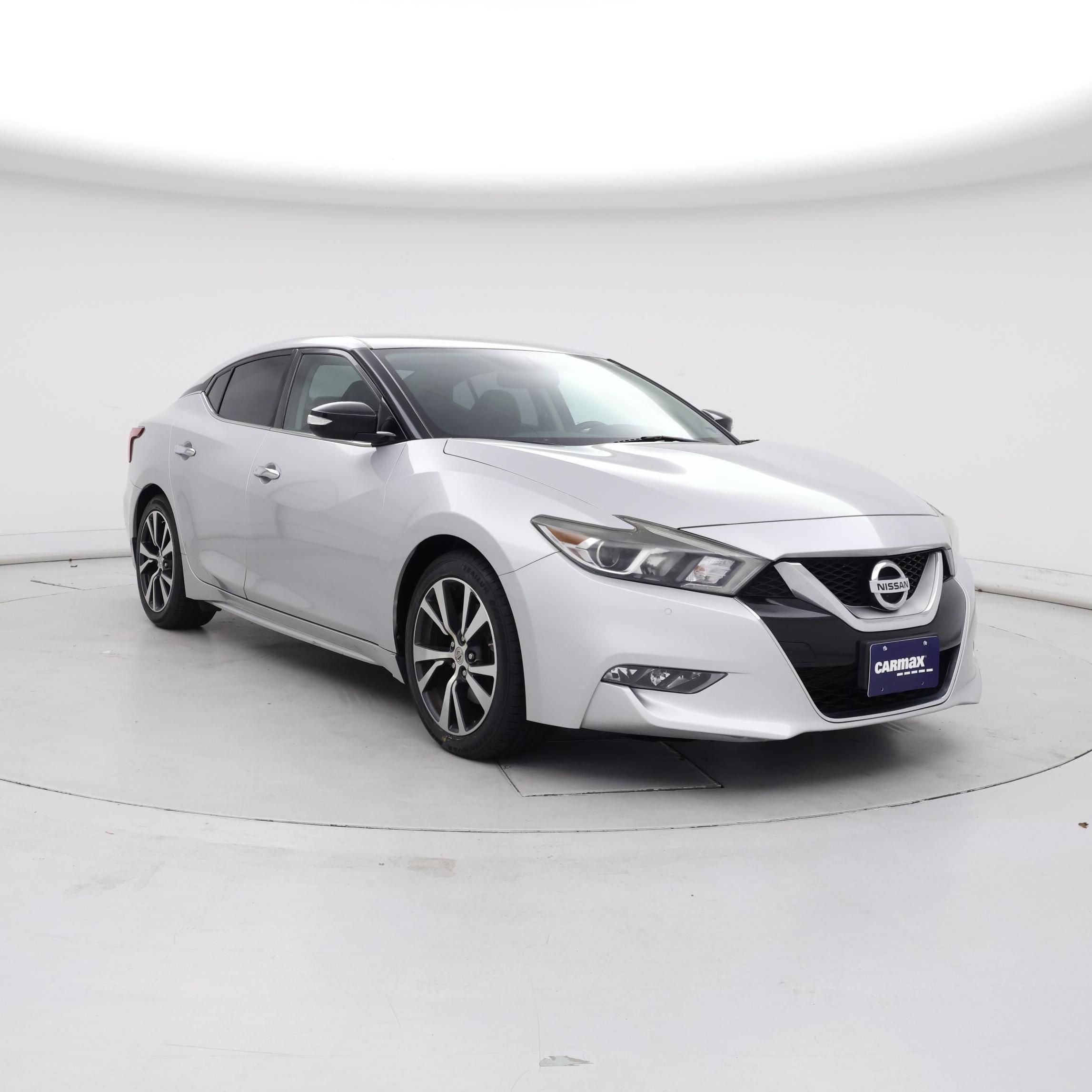 Silver 2017 Nissan Maxima Sedan Front-Wheel Drive Automatic