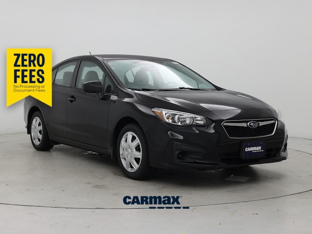 Black 2017 Subaru Impreza Sedan Automatic