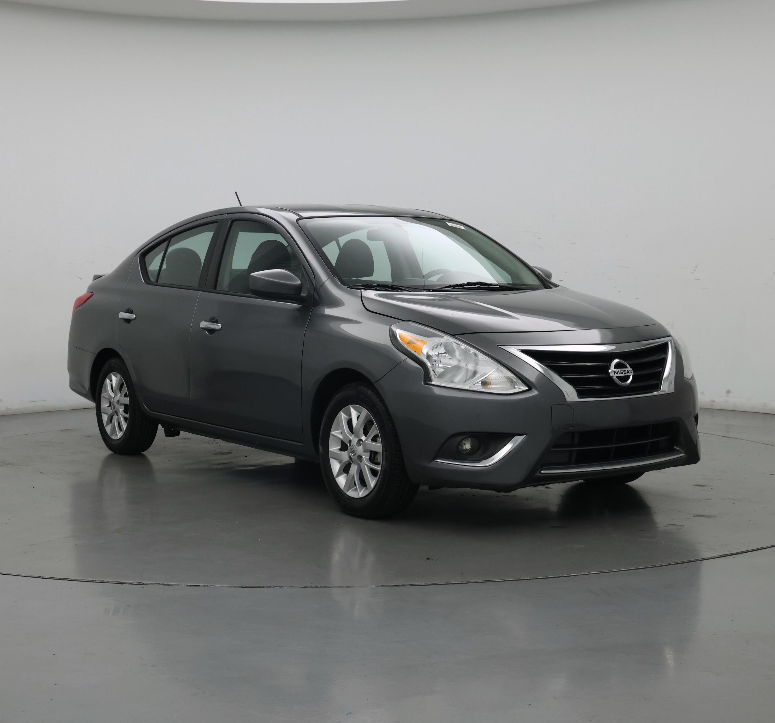 Gray 2018 Nissan Versa Sedan Front-Wheel Drive Automatic