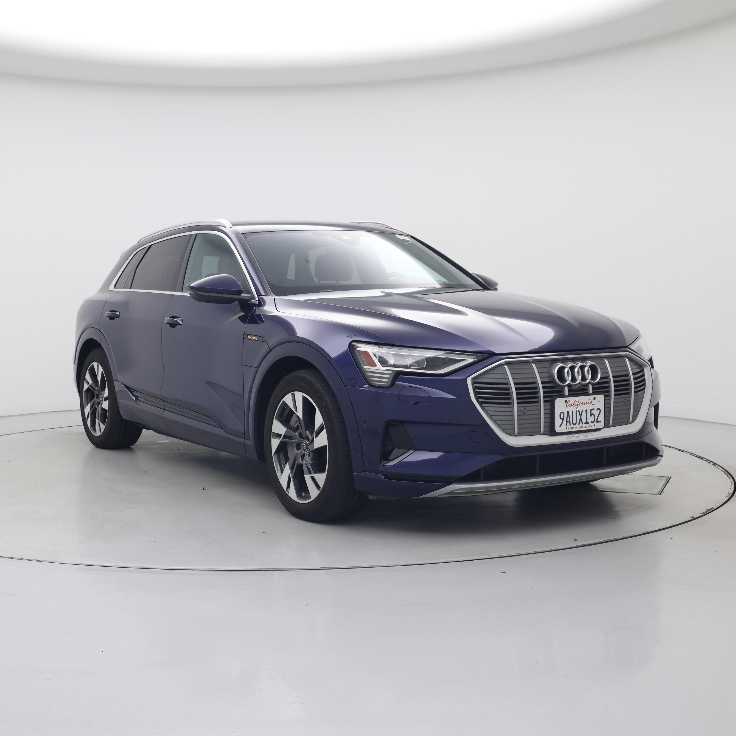 Blue 2022 Audi e-tron SUV / Crossover All-Wheel Drive Automatic