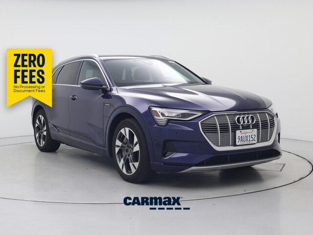 Blue 2022 Audi e-tron SUV / Crossover All-Wheel Drive Automatic