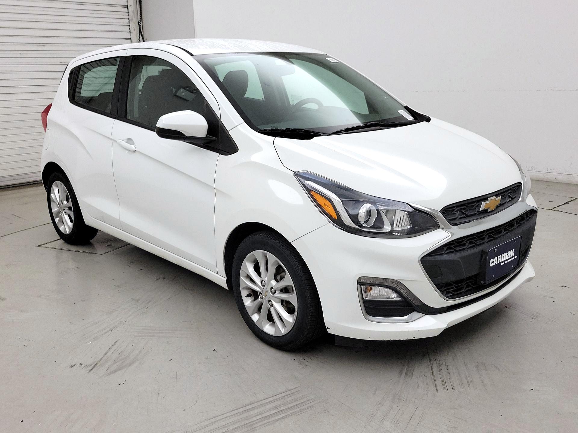 White 2020 Chevrolet Spark Hatchback Front-Wheel Drive Automatic
