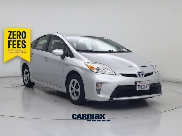 Silver 2015 Toyota Prius Hatchback Front-Wheel Drive Automatic