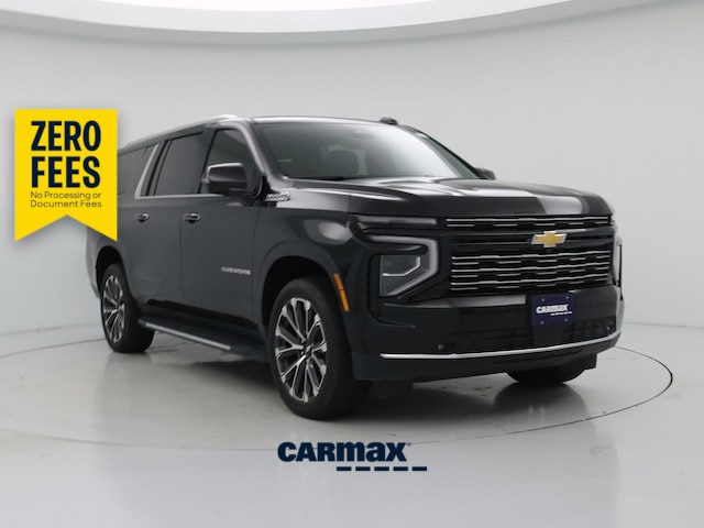 Black 2025 Chevrolet Suburban SUV / Crossover Four-Wheel Drive Automatic