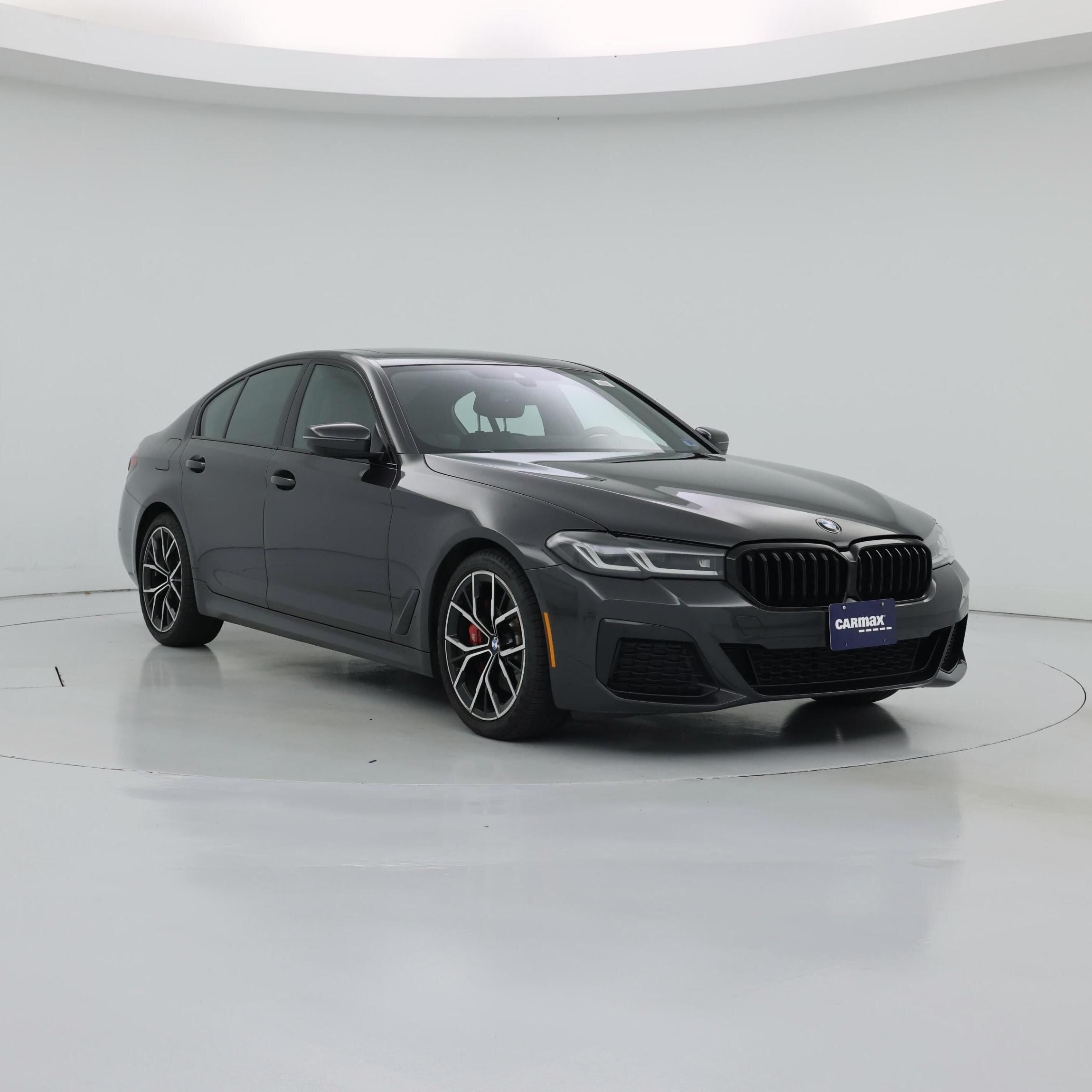 Black 2022 BMW 5 Series Sedan All-Wheel Drive Automatic