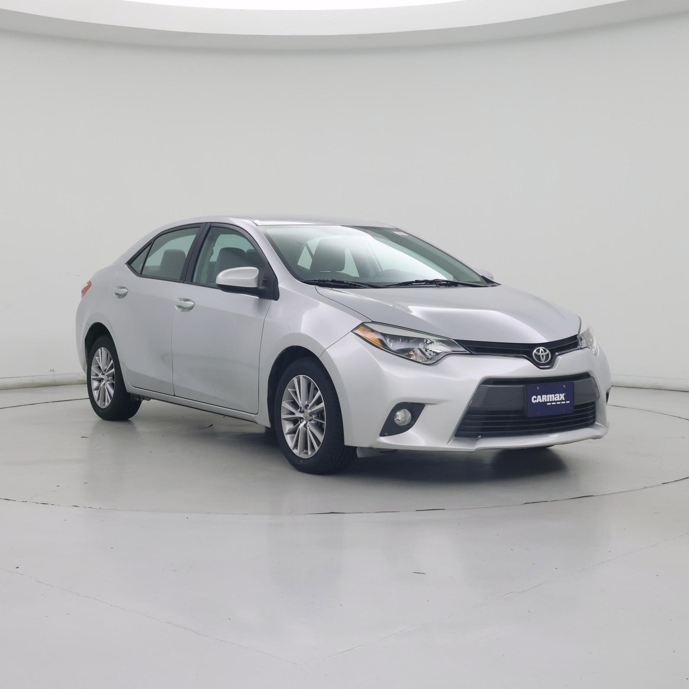Silver 2015 Toyota Corolla Sedan Front-Wheel Drive Automatic