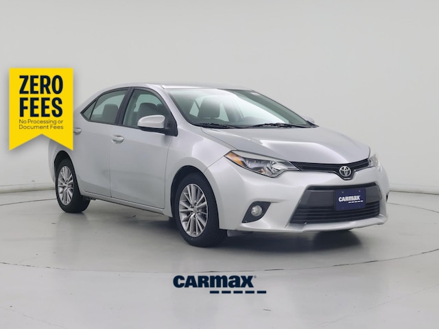Silver 2015 Toyota Corolla Sedan Front-Wheel Drive Automatic