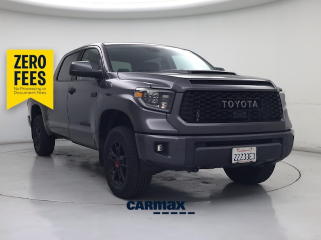 Gray 2021 Toyota Tundra Pickup Truck Four-Wheel Drive Automatic