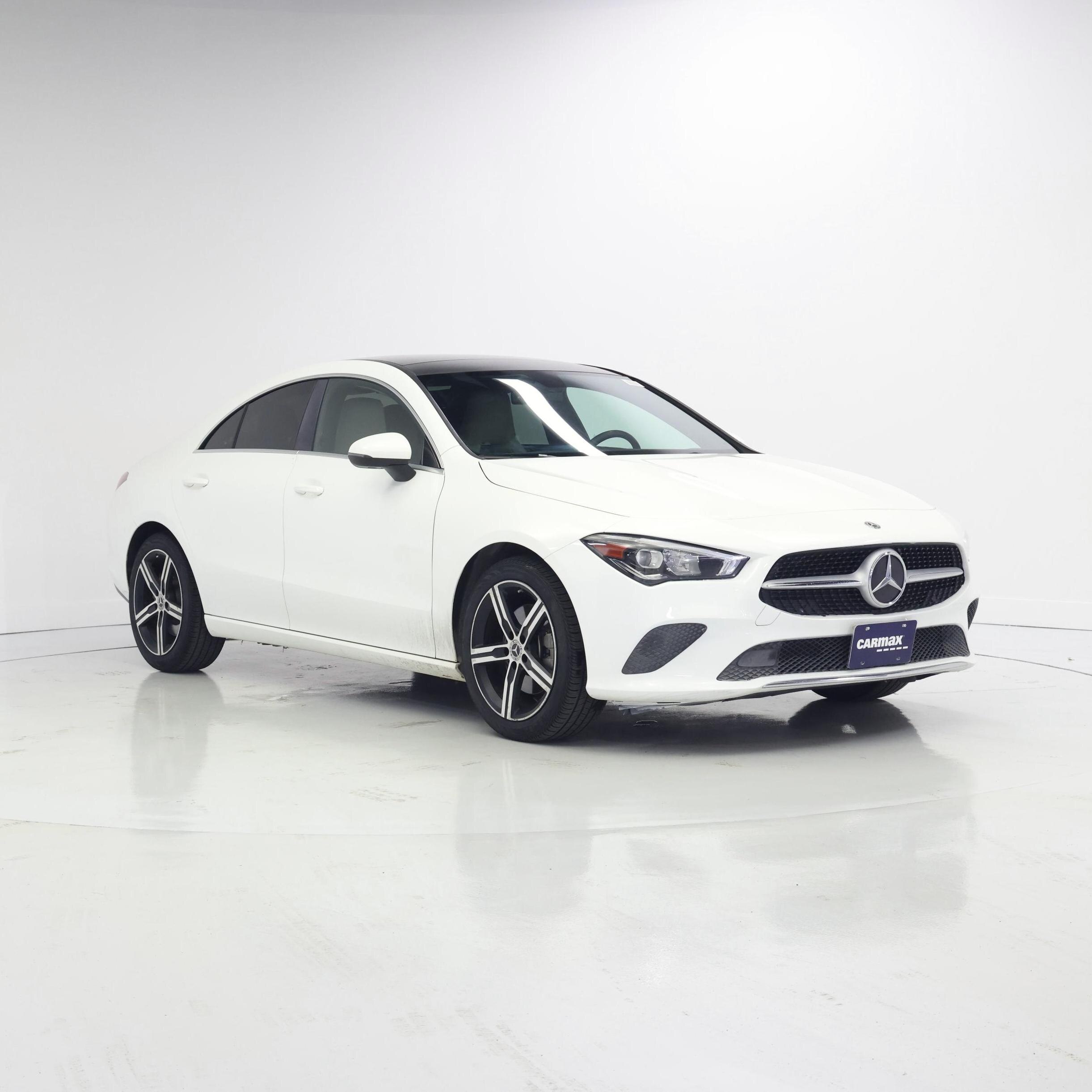 White 2020 Mercedes-Benz CLA Coupe Front-Wheel Drive Automatic