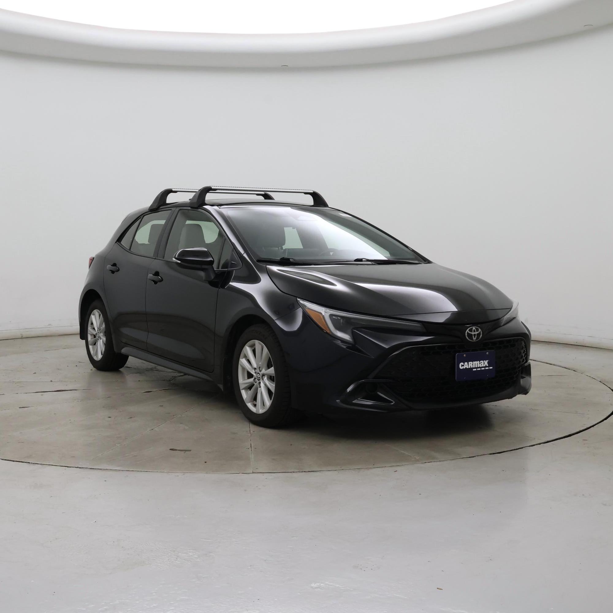Black 2023 Toyota Corolla Hatchback Hatchback Front-Wheel Drive Automatic