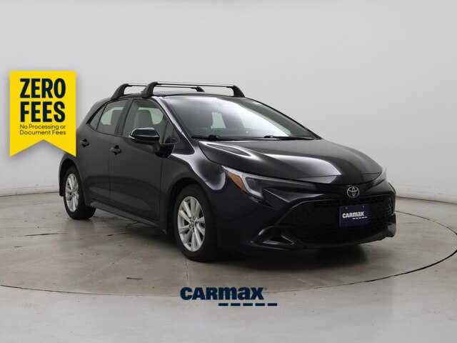 Black 2023 Toyota Corolla Hatchback Hatchback Front-Wheel Drive Automatic