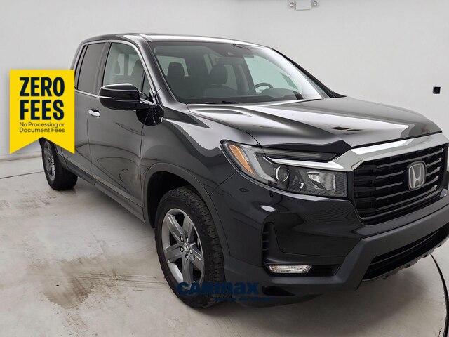 Black 2023 Honda Ridgeline Pickup Truck All-Wheel Drive Automatic